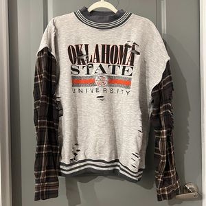 Vintage Oklahoma state crew neck